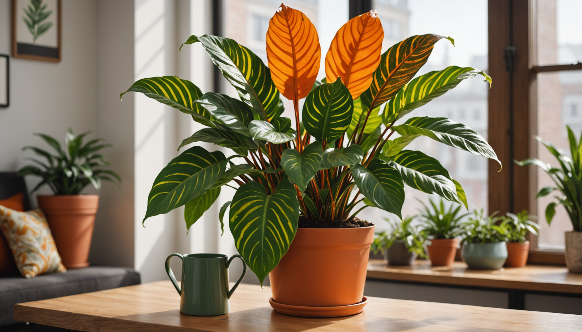 découvrez les astuces indispensables pour entretenir la calathea crocata et la maintenir éclatante. apprenez à maîtriser son besoin en lumière, en eau et en humidité pour profiter de son feuillage luxuriant tout au long de l'année.