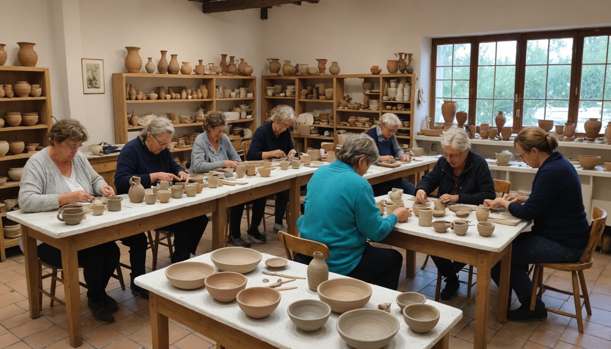 découvrez l'art de la poterie à vallauris ! participez à nos cours passionnants et initiez-vous à cette expérience créative unique. que vous soyez débutant ou expérimenté, libérez votre imagination et façonnez vos propres œuvres d'art en argile. rejoignez-nous pour une aventure artisanale enrichissante !