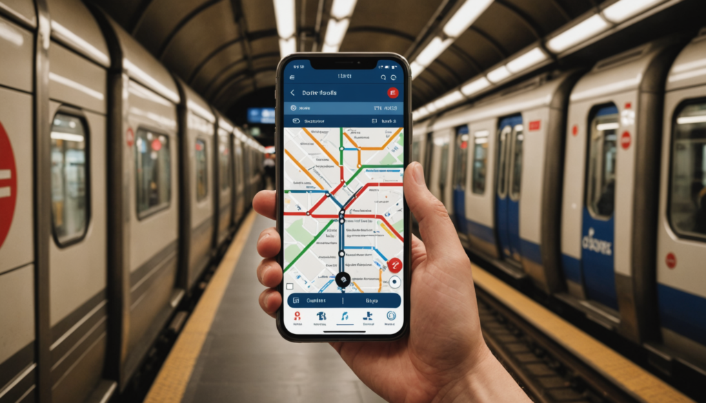 découvrez notre appli metro paris, votre alliée pour un trajet fluide et sans stress. profitez de fonctionnalités pratiques comme les horaires en temps réel, les itinéraires optimisés et les alertes de trafic pour une expérience de transport urbain simplifiée.