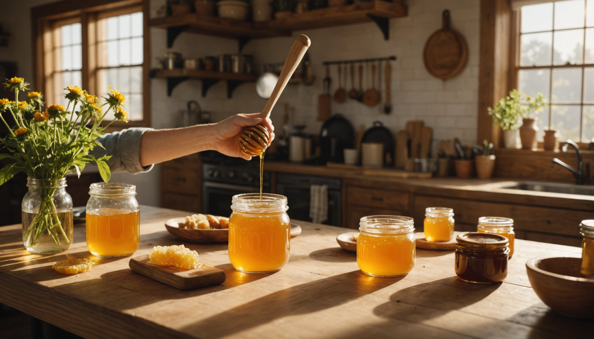 découvrez l'art de faire du miel au cbd, une combinaison unique de douceur et de bien-être. explorez les bienfaits du cbd tout en savourant un délice sucré fait maison. parfait pour ajouter une touche de sérénité à vos recettes ou pour une dégustation originale.