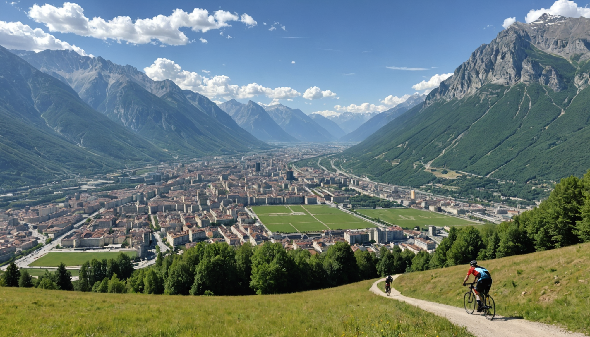 découvrez le charme du cyclotourisme à grenoble, où la nature majestueuse rencontre des découvertes fascinantes. explorez des paysages époustouflants, des sentiers pittoresques et la richesse culturelle de la région à vélo.